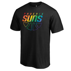 Phoenix Suns Team Pride Wordmark T-Shirt Black