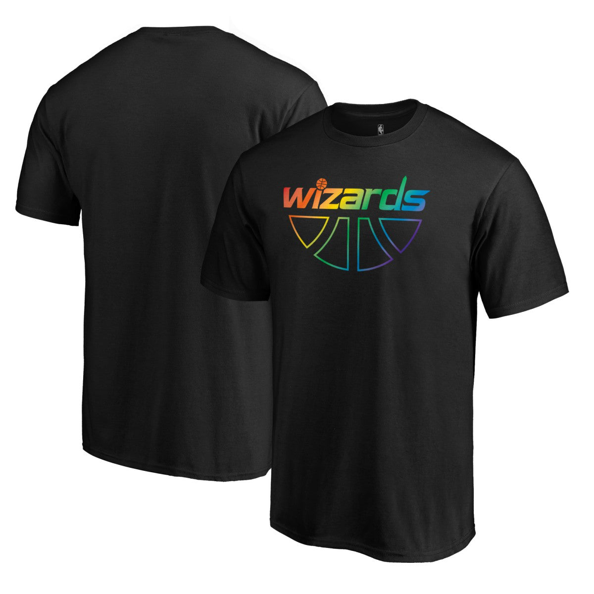 Washington Wizards Team Pride Wordmark T-Shirt Black