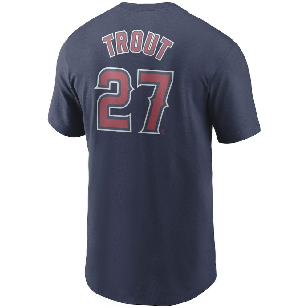 Mike Trout Los Angeles Angels Nike Name & Number T-Shirt Near Me
