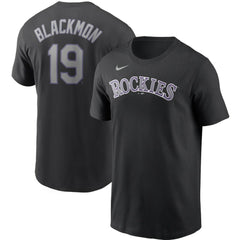 Charlie Blackmon Colorado Rockies Nike Name & Number T-Shirt Near Me