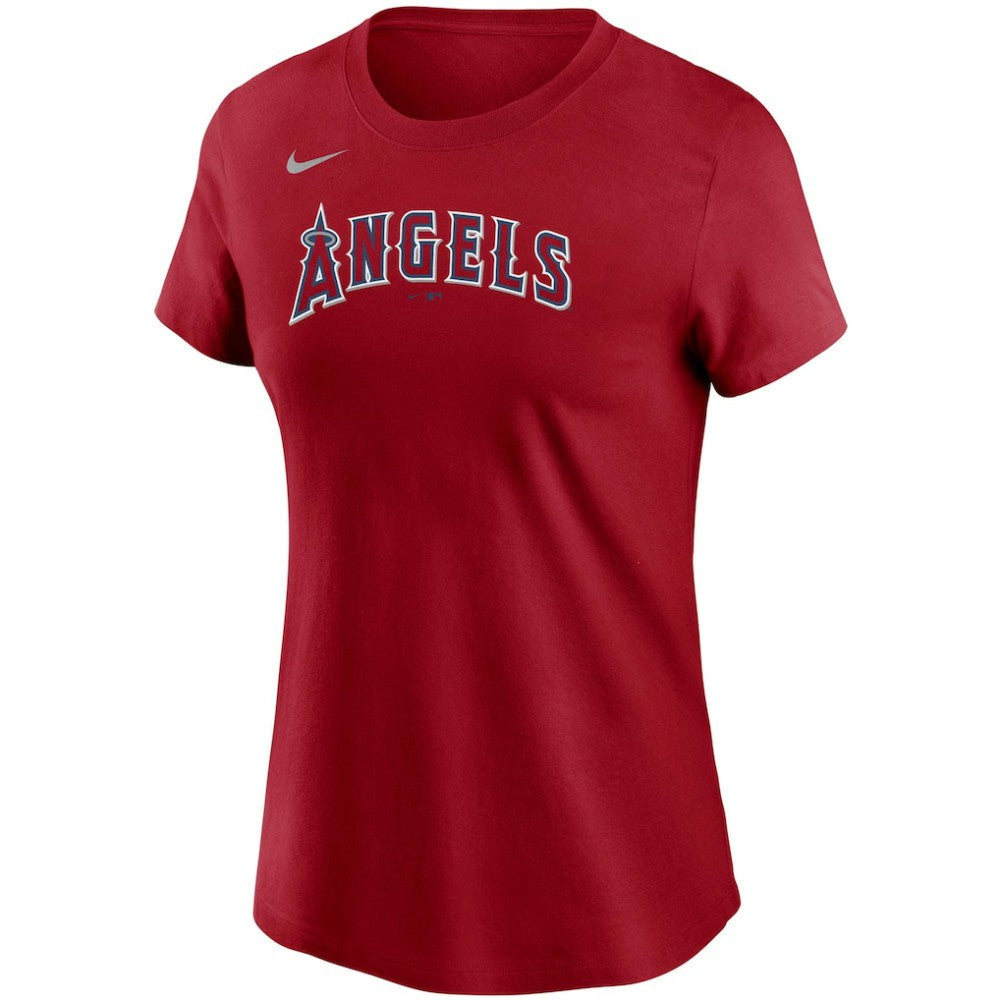 Mike Trout Los Angeles Angels Nike Women's Name & Number T-Shirt for sale