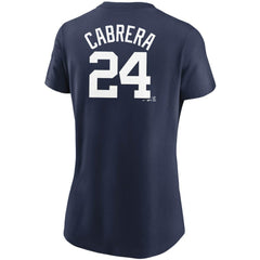 Miguel Cabrera Detroit Tigers Nike Women's Name & Number T-Shirt Discount