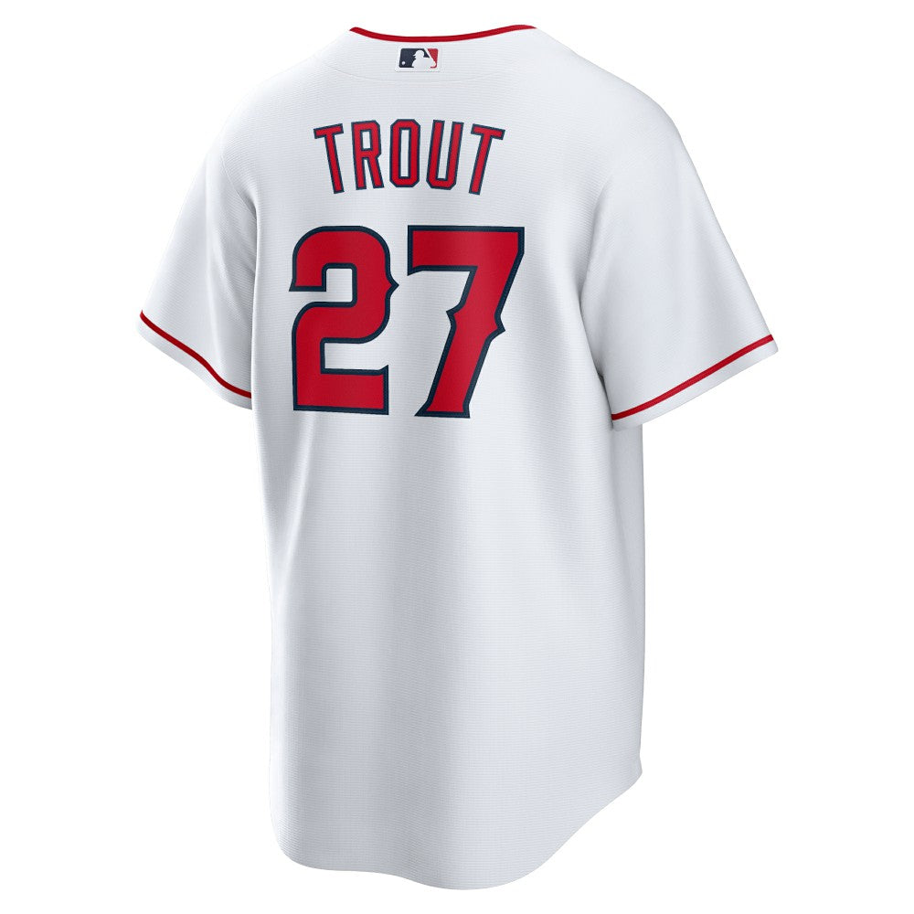 Mike Trout Los Angeles Angels Nike Home Replica Player Name Jersey Near Me