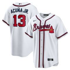 Ronald Acuna Jr. Atlanta Braves Nike Home Replica Player Name Jersey Near Me