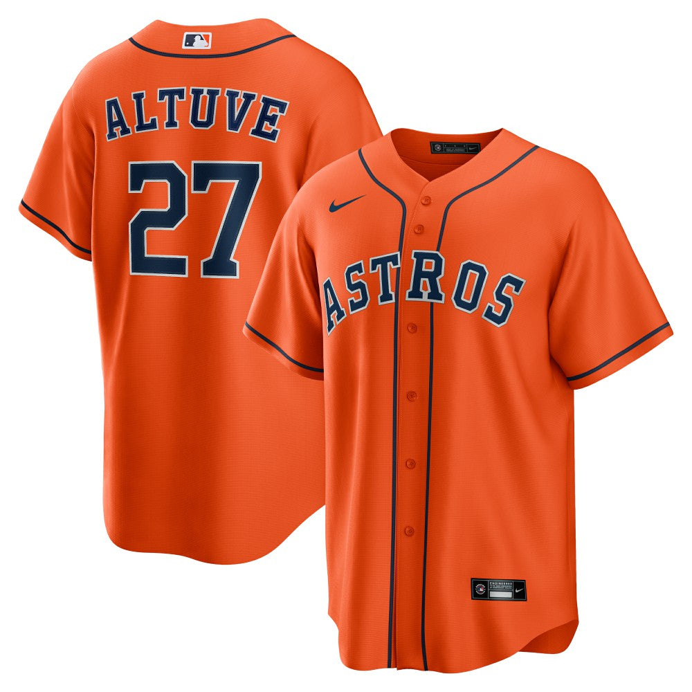 Jose Altuve Houston Astros Nike Alternate Replica Player Name Jersey Outlet