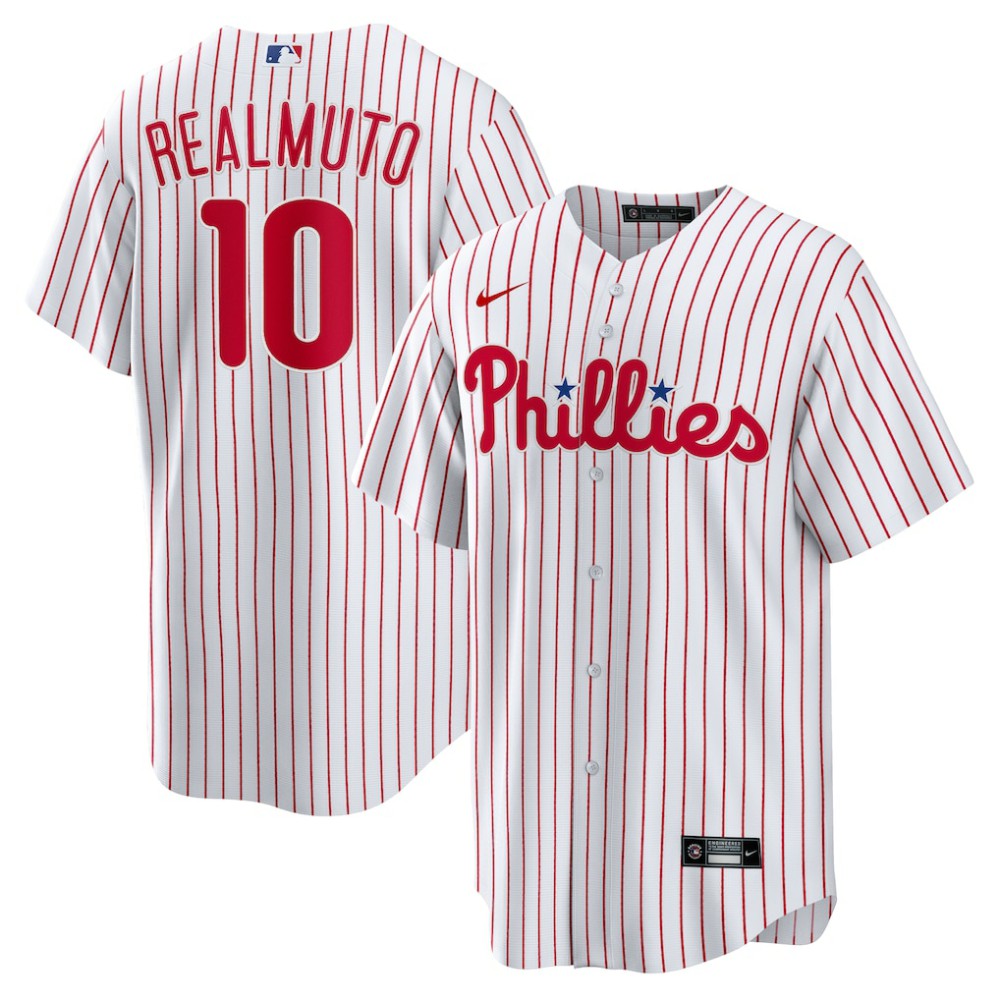 JT Realmuto Philadelphia Phillies Nike Home Replica Player Name Jersey Online