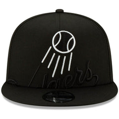 Los Angeles Dodgers New Era Monochrome Logo Elements 9FIFTY Adjustable Snapback Hat Online