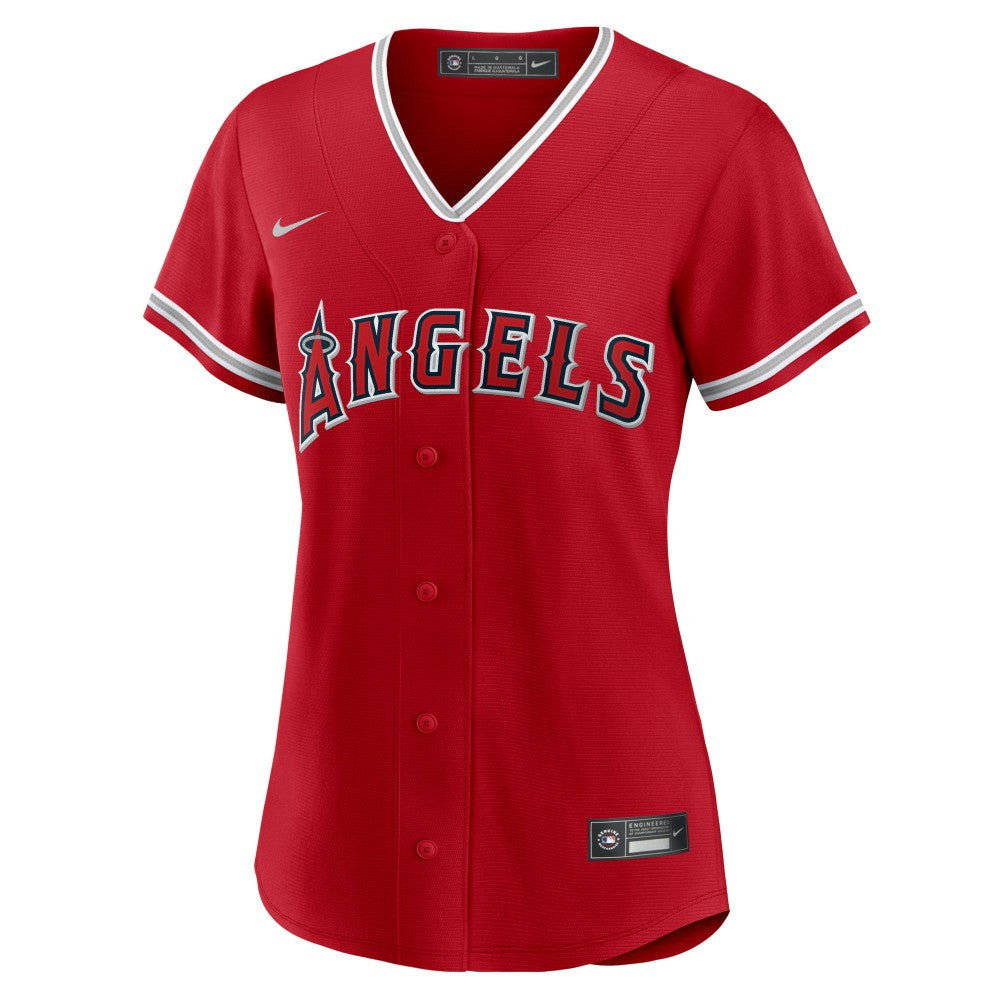 Mike Trout Los Angeles Angels Nike Women's Alternate Replica Player Jersey Sale