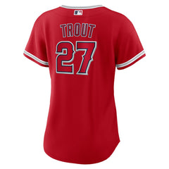 Mike Trout Los Angeles Angels Nike Women's Alternate Replica Player Jersey Sale