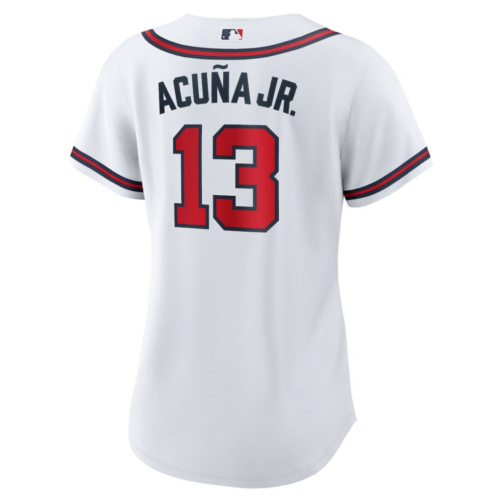 Ronald Acuna Jr. Atlanta Braves Nike Women's Home Replica Player Jersey Discount