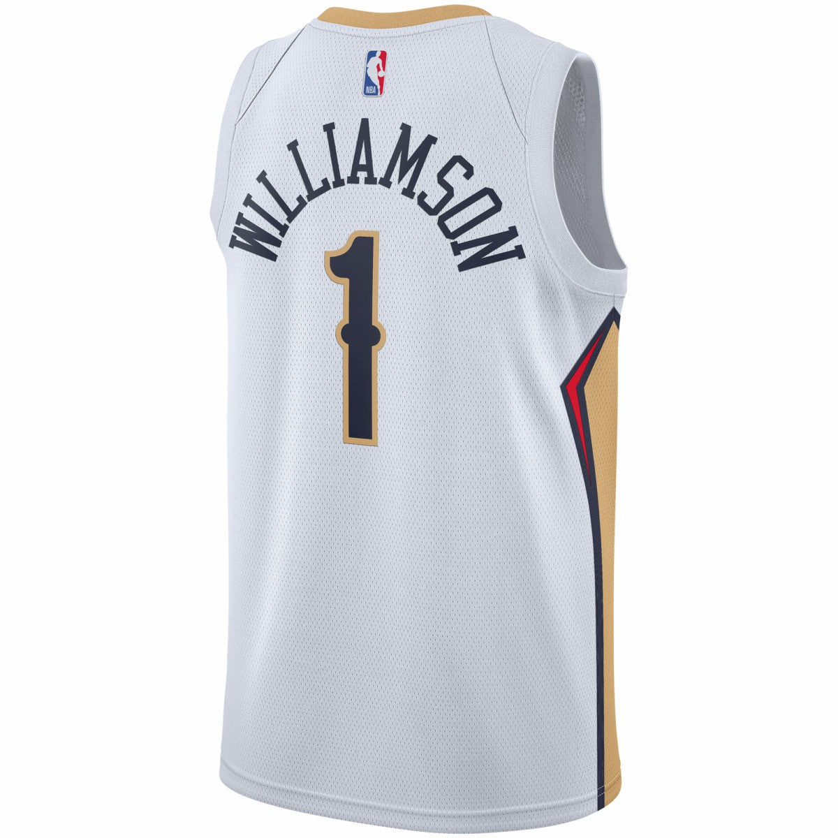Nike Zion Williamson New Orleans Pelicans 2019/2020 Swingman Jersey Association Edition White