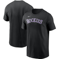 Colorado Rockies Nike Team Wordmark T-Shirt Sale