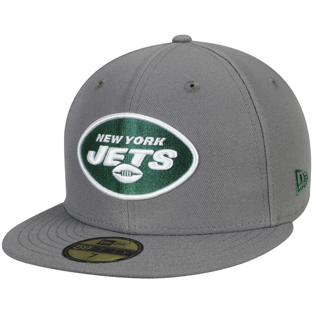 New York Jets New Era Storm 59FIFTY Fitted Hat - Graphite - NFL