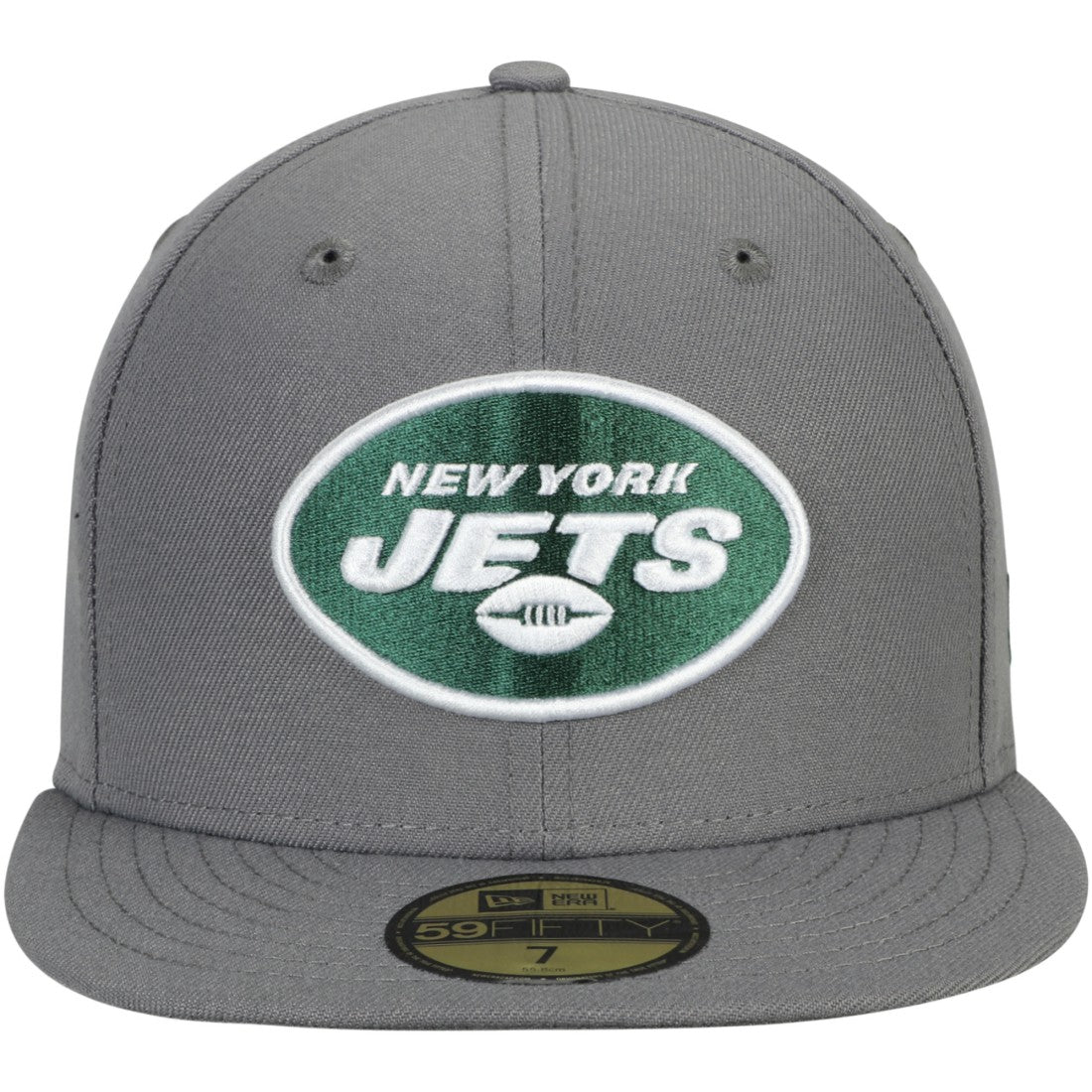 New York Jets New Era Storm 59FIFTY Fitted Hat - Graphite - NFL