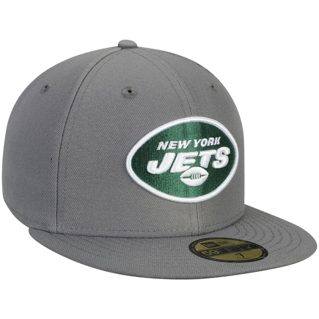 New York Jets New Era Storm 59FIFTY Fitted Hat - Graphite - NFL