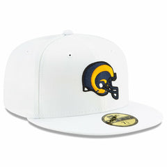 Los Angeles Rams New Era Historic Omaha 59FIFTY Fitted Hat - White - NFL