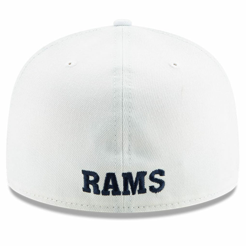 Los Angeles Rams New Era Historic Omaha 59FIFTY Fitted Hat - White - NFL