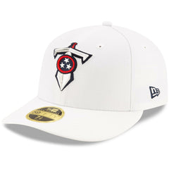 Tennessee Titans New Era Omaha Low Profile 59FIFTY Fitted Hat - White - NFL