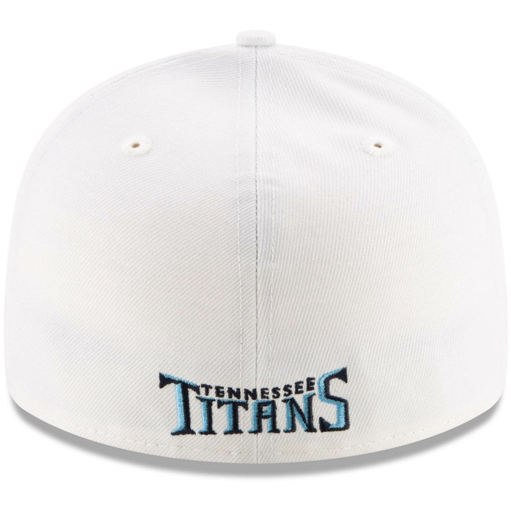 Tennessee Titans New Era Omaha Low Profile 59FIFTY Fitted Hat - White - NFL