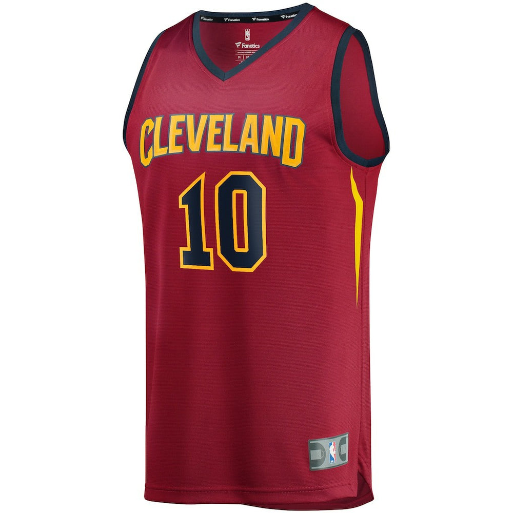Fanatics Darius Garland Cleveland Cavaliers Youth Replica Fast Break Jersey Wine Icon Edition