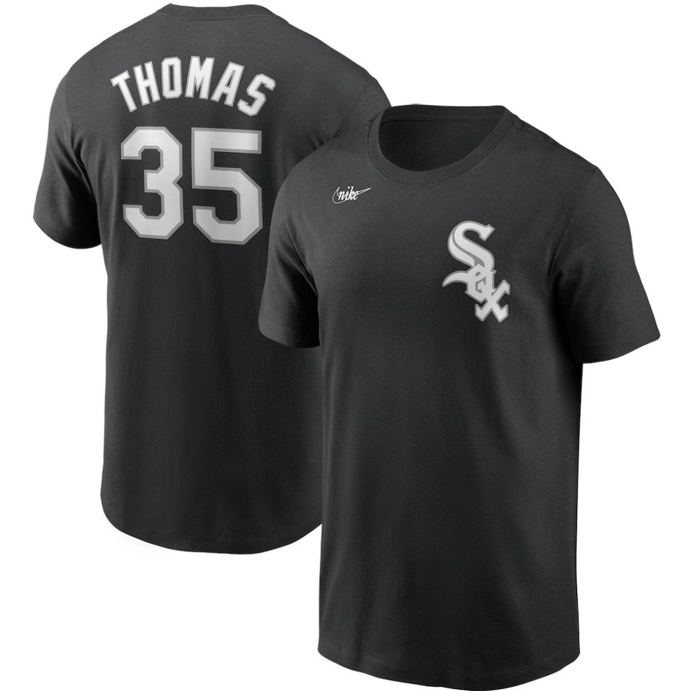 Frank Thomas Chicago White Sox Nike Cooperstown Collection Name & Number T-Shirt Discount