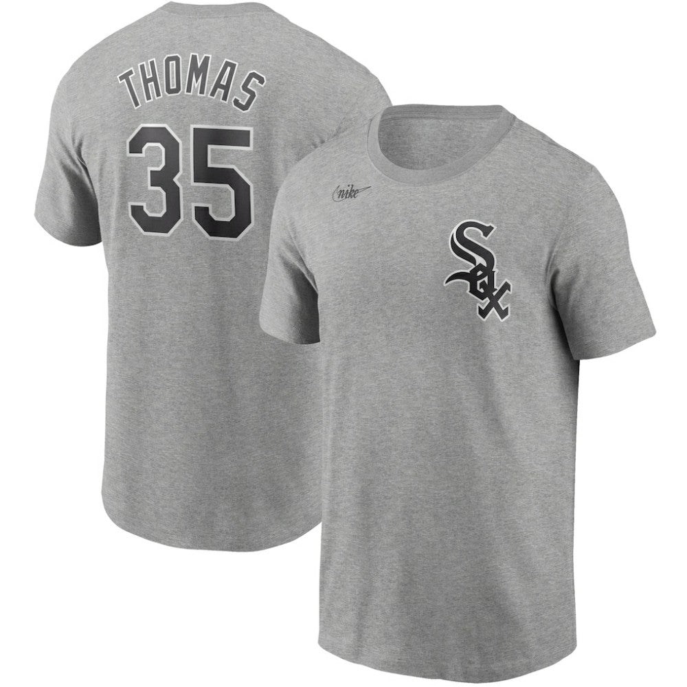 Frank Thomas Chicago White Sox Nike Cooperstown Collection Name & Number T-Shirt Sale