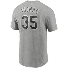Frank Thomas Chicago White Sox Nike Cooperstown Collection Name & Number T-Shirt Sale