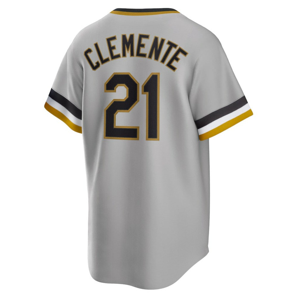 Roberto Clemente Pittsburgh Pirates Nike Road Cooperstown Collection Player Jersey Near Me