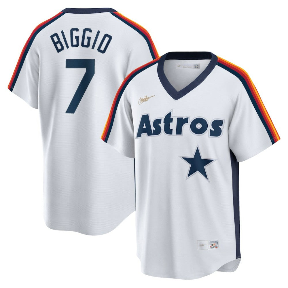 Craig Biggio Houston Astros Nike Home Cooperstown Collection Logo Player Jersey Sale
