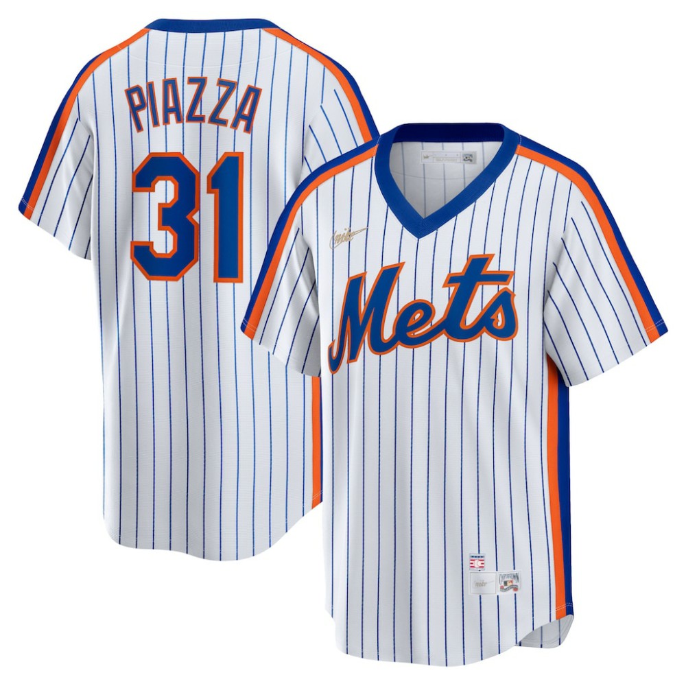 Mike Piazza New York Mets Nike Home Cooperstown Collection Player Jersey Near Me