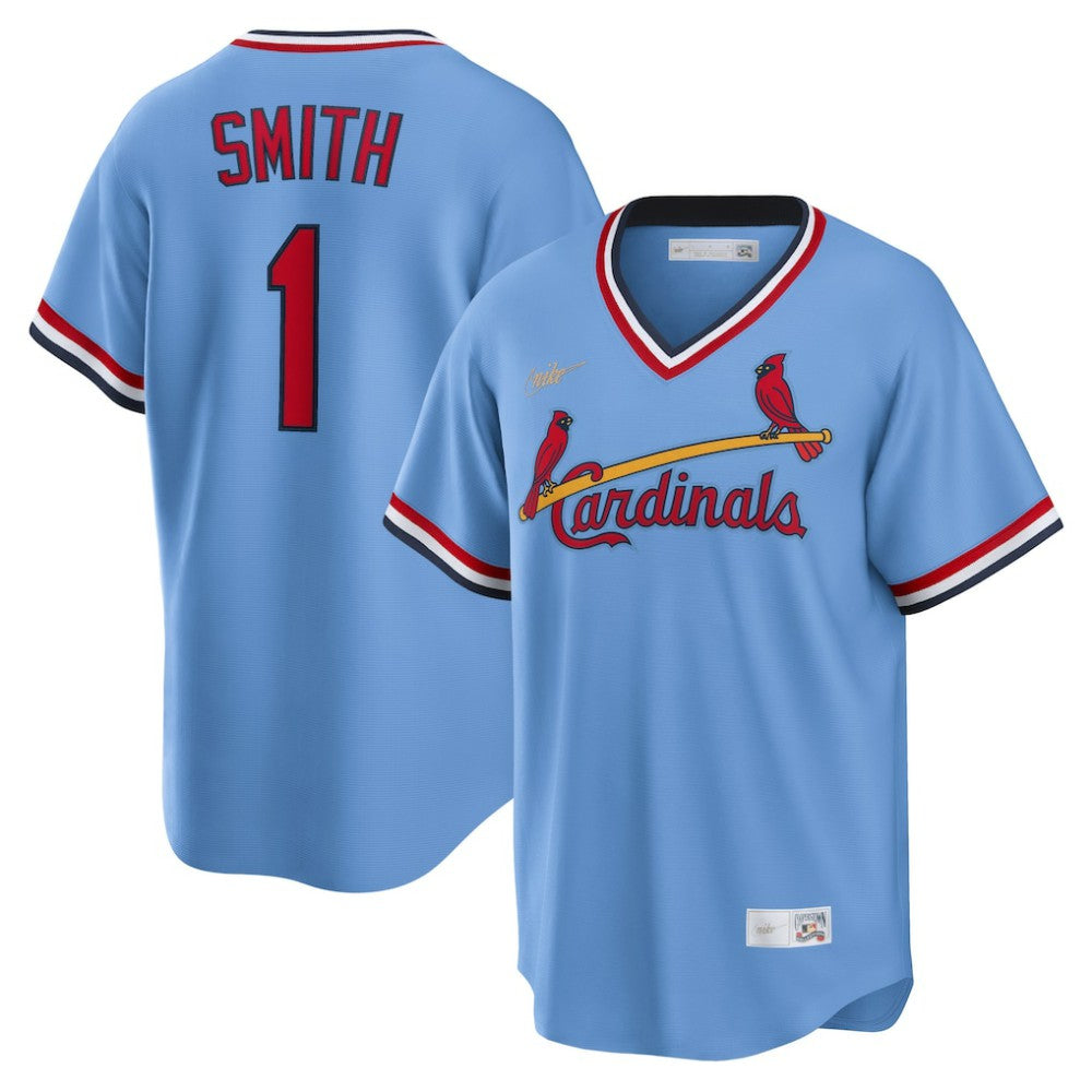 Ozzie Smith St. Louis Cardinals Nike Road Cooperstown Collection Player Jersey Discount