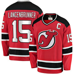 Jamie Langenbrunner New Jersey Devils Fanatics Premier Breakaway Retired Player Jersey - Red | Fanatics on sale