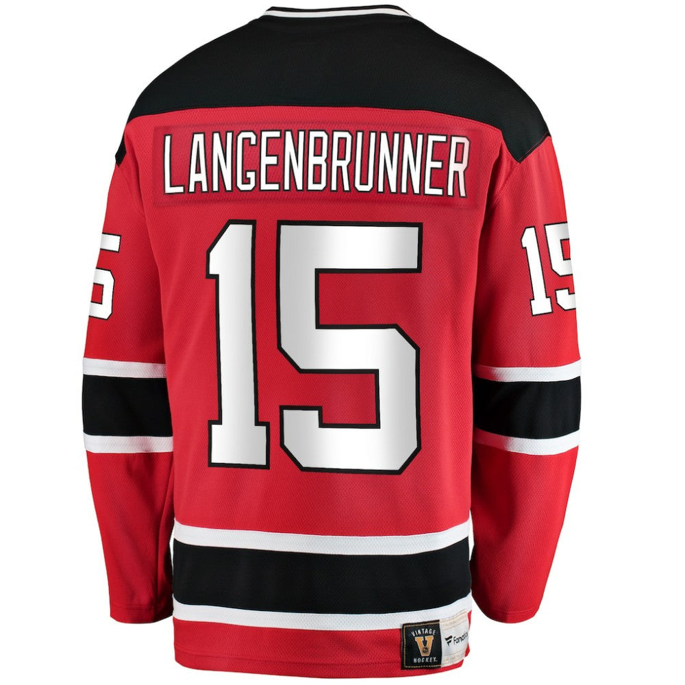 Jamie Langenbrunner New Jersey Devils Fanatics Premier Breakaway Retired Player Jersey - Red | Fanatics on sale