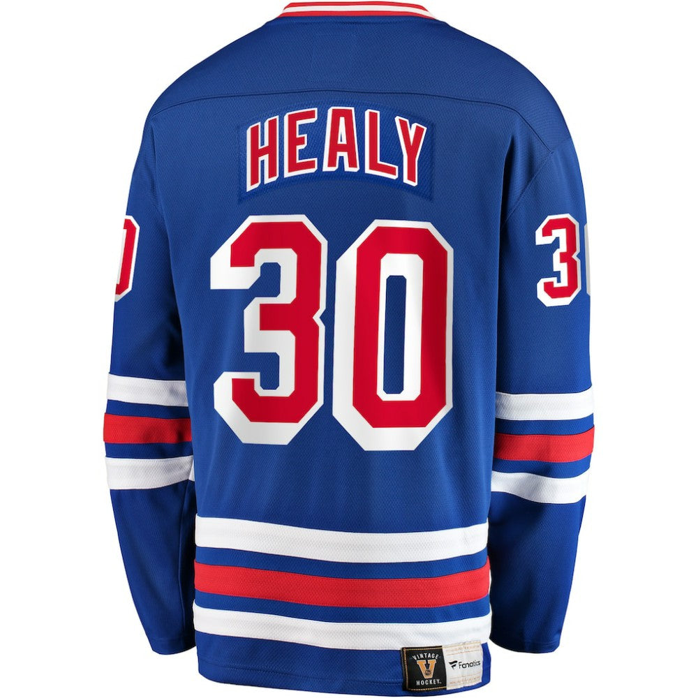 Glenn Healy New York Rangers Fanatics Premier Breakaway Retired Player Jersey - Blue | Fanatics Lifestyle