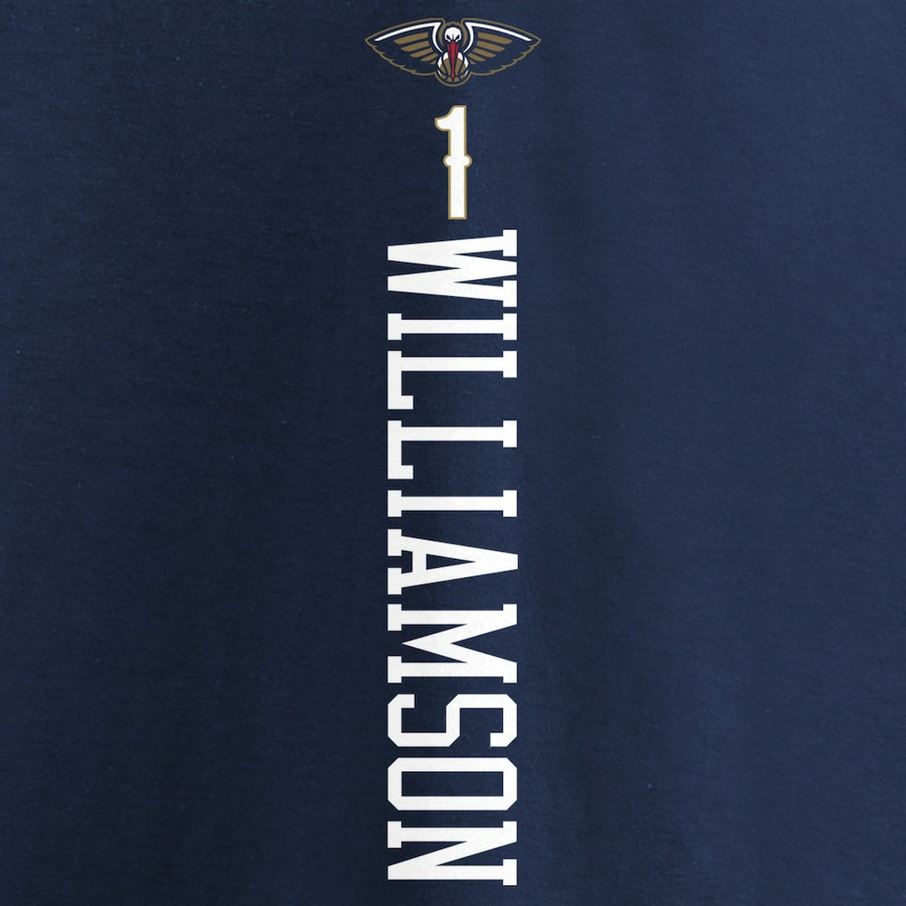 Fanatics Zion Williamson New Orleans Pelicans 2019 NBA Draft Playmaker Name & Number T-Shirt Navy