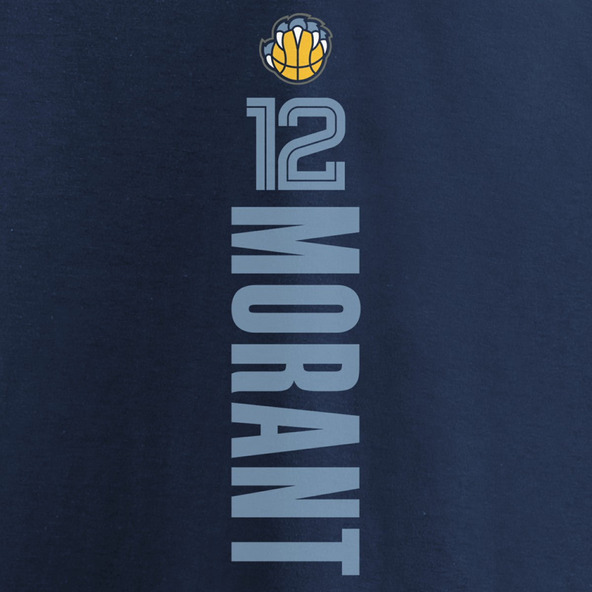 Fanatics Ja Morant Memphis Grizzlies 2019 NBA Draft Playmaker Name & Number T-Shirt Navy