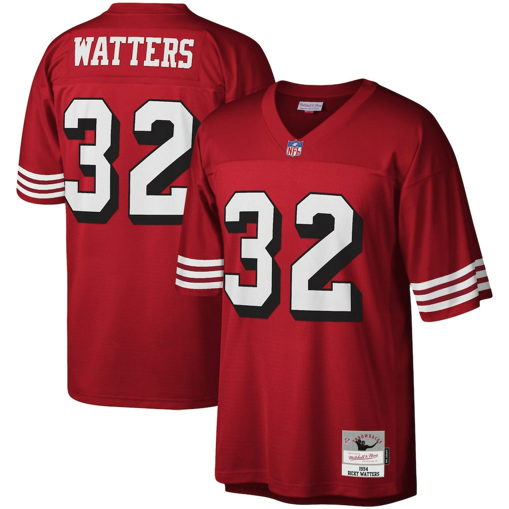 Ricky Watters San Francisco 49ers Legacy Replica Jersey - Scarlet - Mitchell & Ness