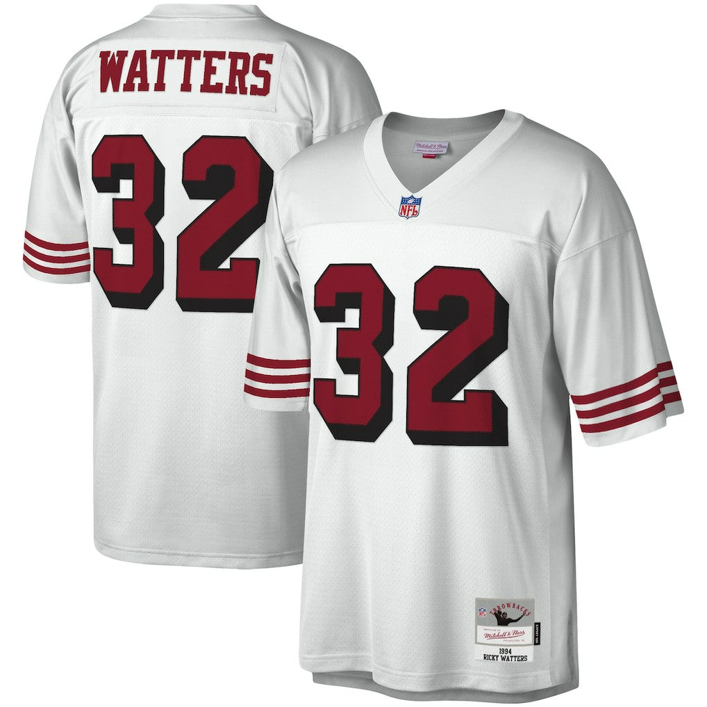 Ricky Watters San Francisco 49ers Legacy Replica Jersey - White - Mitchell & Ness