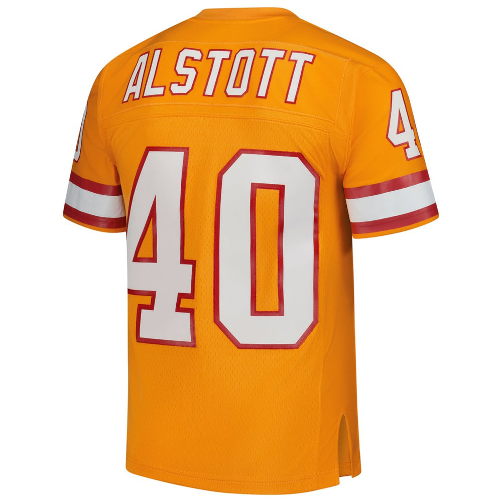 Mike Alstott Tampa Bay Buccaneers Legacy Replica Jersey - Orange - Mitchell & Ness