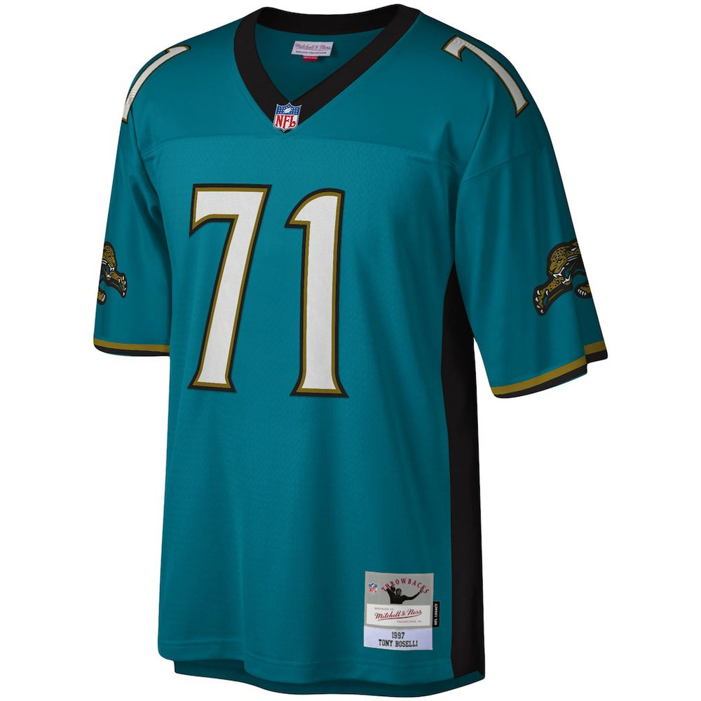 Tony Boselli Jacksonville Jaguars Legacy Replica Jersey - Teal - Mitchell & Ness