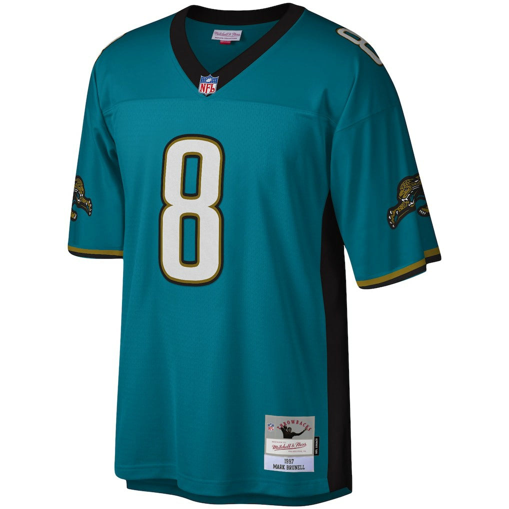 Mark Brunell Jacksonville Jaguars Legacy Replica Jersey - Teal - Mitchell & Ness