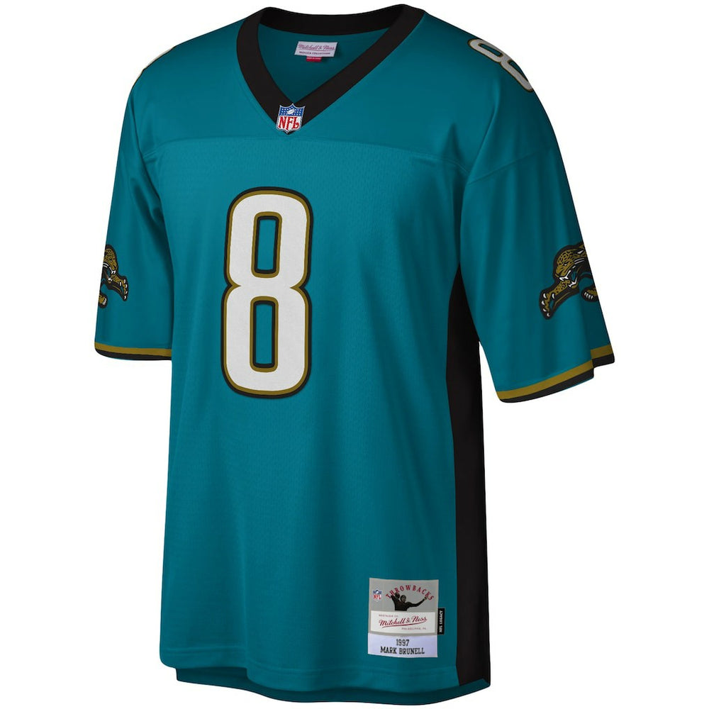 Mark Brunell Jacksonville Jaguars Legacy Replica Jersey - Teal - Mitchell & Ness