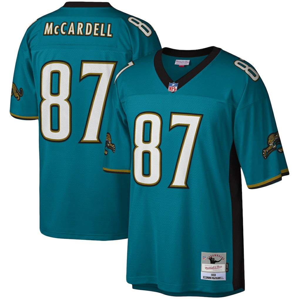 Keenan McCardell Jacksonville Jaguars Legacy Replica Jersey - Teal - Mitchell & Ness
