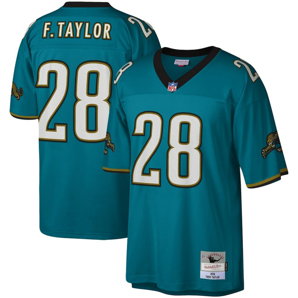Fred Taylor Jacksonville Jaguars Legacy Replica Jersey - Teal - Mitchell & Ness