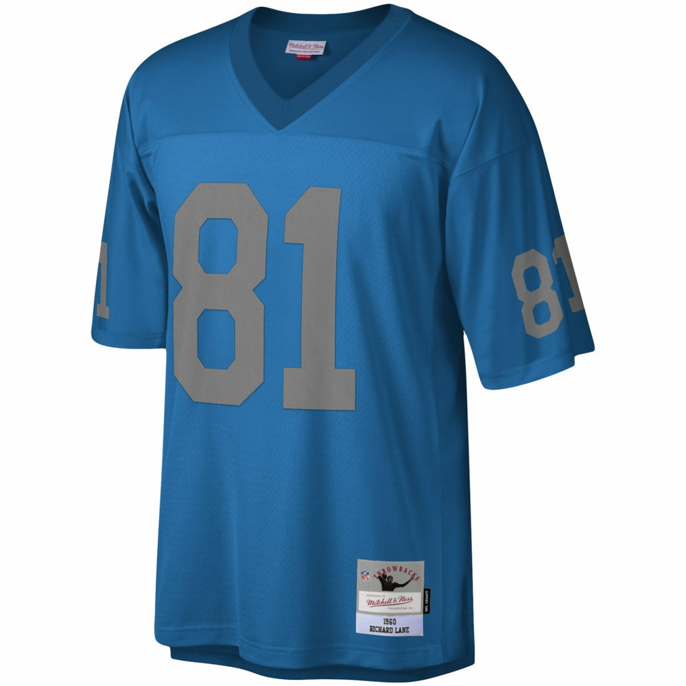 Richard Lane Detroit Lions Legacy Replica Jersey - Blue - Mitchell & Ness