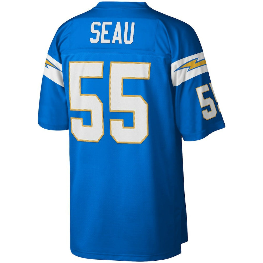 Junior Seau Los Angeles Chargers Legacy Replica Jersey - Powder Blue - Mitchell & Ness