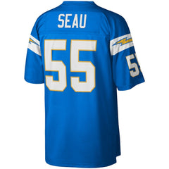 Junior Seau Los Angeles Chargers Legacy Replica Jersey - Powder Blue - Mitchell & Ness