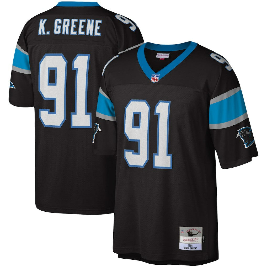 Kevin Greene Carolina Panthers Legacy Replica Jersey - Black - Mitchell & Ness