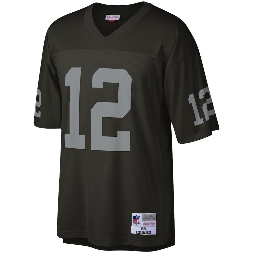 Ken Stabler Las Vegas Raiders Legacy Replica Jersey - Black - Mitchell & Ness