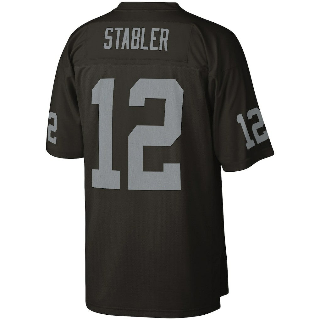 Ken Stabler Las Vegas Raiders Legacy Replica Jersey - Black - Mitchell & Ness